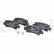 Brake Pad Set, disc brake LP1864 Delphi, Thumbnail 2