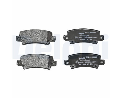 Brake Pad Set, disc brake LP1864 Delphi, Image 3