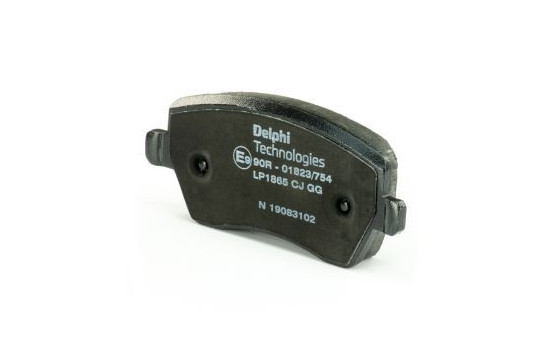 Brake Pad Set, disc brake LP1865 Delphi, Image 2