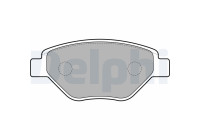 Brake Pad Set, disc brake LP1866 Delphi