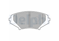 Brake Pad Set, disc brake LP1867 Delphi