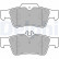 Brake Pad Set, disc brake LP1868 Delphi