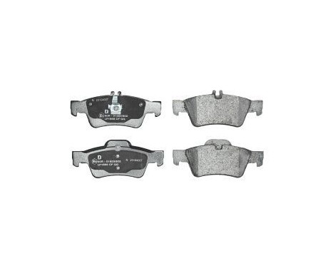 Brake Pad Set, disc brake LP1868 Delphi