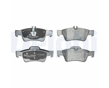 Brake Pad Set, disc brake LP1868 Delphi