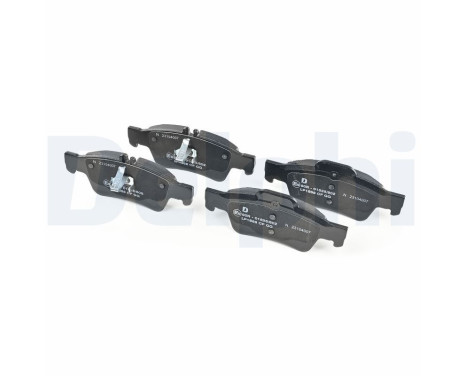 Brake Pad Set, disc brake LP1868 Delphi, Image 2