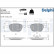 Brake Pad Set, disc brake LP1869 Delphi