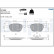 Brake Pad Set, disc brake LP1869 Delphi, Thumbnail 5