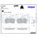 Brake Pad Set, disc brake LP1890 Delphi