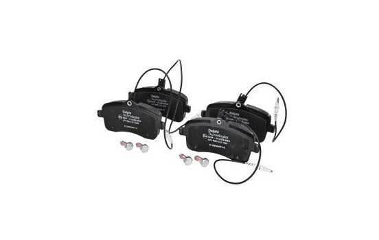 Brake Pad Set, disc brake LP1890 Delphi