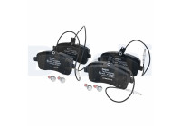 Brake Pad Set, disc brake LP1890 Delphi