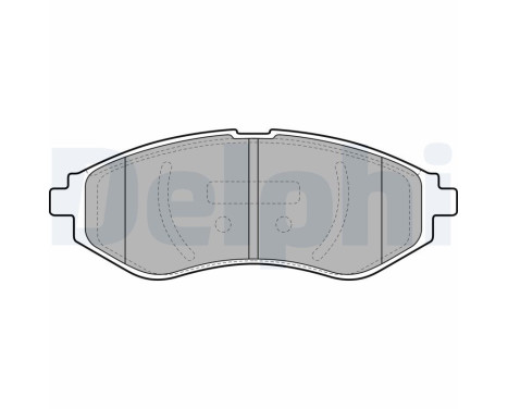 Brake Pad Set, disc brake LP1895 Delphi