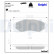 Brake Pad Set, disc brake LP1895 Delphi