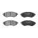 Brake Pad Set, disc brake LP1895 Delphi, Thumbnail 3