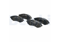 Brake Pad Set, disc brake LP1895 Delphi