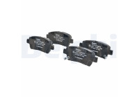 Brake Pad Set, disc brake LP1896 Delphi