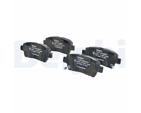 Brake Pad Set, disc brake LP1896 Delphi