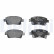 Brake Pad Set, disc brake LP1896 Delphi, Thumbnail 2