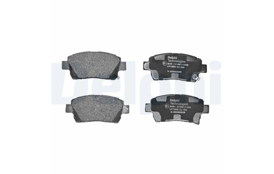 Brake Pad Set, disc brake LP1896 Delphi, Image 2