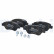 Brake Pad Set, disc brake LP1899 Delphi