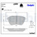 Brake Pad Set, disc brake LP1899 Delphi, Thumbnail 3