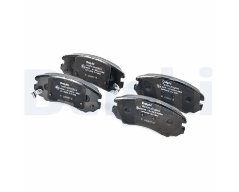 Brake Pad Set, disc brake LP1902 Delphi