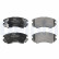 Brake Pad Set, disc brake LP1902 Delphi, Thumbnail 2