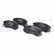 Brake Pad Set, disc brake LP1902 Delphi, Thumbnail 2