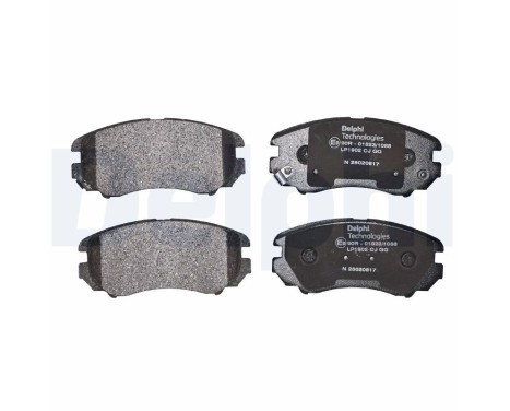 Brake Pad Set, disc brake LP1902 Delphi, Image 3