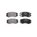 Brake Pad Set, disc brake LP1902 Delphi, Thumbnail 2