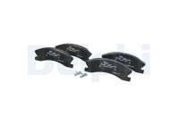 Brake Pad Set, disc brake LP1906 Delphi