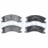 Brake Pad Set, disc brake LP1906 Delphi, Thumbnail 2