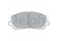 Brake Pad Set, disc brake LP1908 Delphi