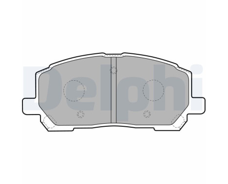 Brake Pad Set, disc brake LP1908 Delphi