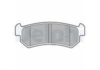 Brake Pad Set, disc brake LP1910 Delphi