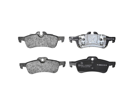 Brake pad set, disc brake LP1912 Delphi, Image 3