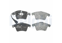 Brake Pad Set, disc brake LP1913 Delphi