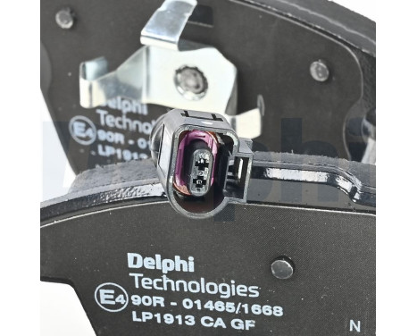 Brake Pad Set, disc brake LP1913 Delphi, Image 4