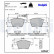 Brake Pad Set, disc brake LP1914 Delphi, Thumbnail 4