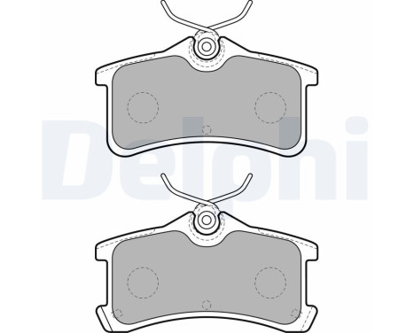 Brake Pad Set, disc brake LP1917 Delphi