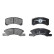 Brake pad set, disc brake LP1918 Delphi, Thumbnail 3