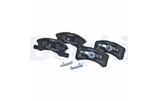 Brake pad set, disc brake LP1918 Delphi