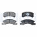 Brake pad set, disc brake LP1918 Delphi, Thumbnail 2
