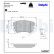 Brake Pad Set, disc brake LP1920 Delphi