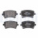 Brake Pad Set, disc brake LP1920 Delphi, Thumbnail 3