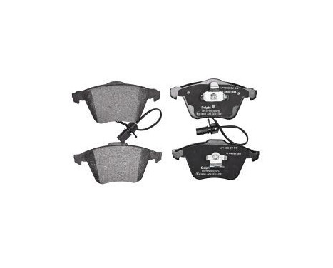 Brake Pad Set, disc brake LP1922 Delphi, Image 2