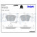 Brake Pad Set, disc brake LP1922 Delphi, Thumbnail 4