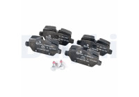 Brake Pad Set, disc brake LP1924 Delphi