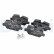 Brake Pad Set, disc brake LP1924 Delphi