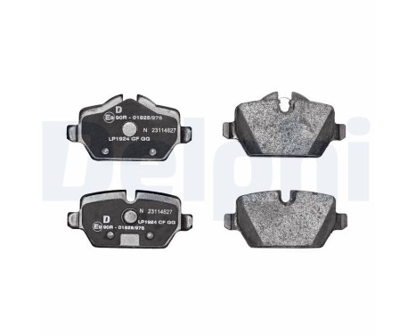 Brake Pad Set, disc brake LP1924 Delphi, Image 2