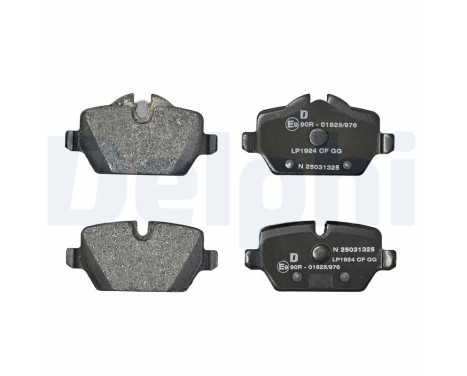 Brake Pad Set, disc brake LP1924 Delphi, Image 3